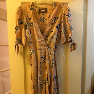 Blush Floral Reformation Dress